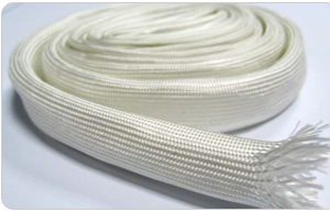 Fibreglass-Sleeve roll supplied at industrial gaskets on a white background